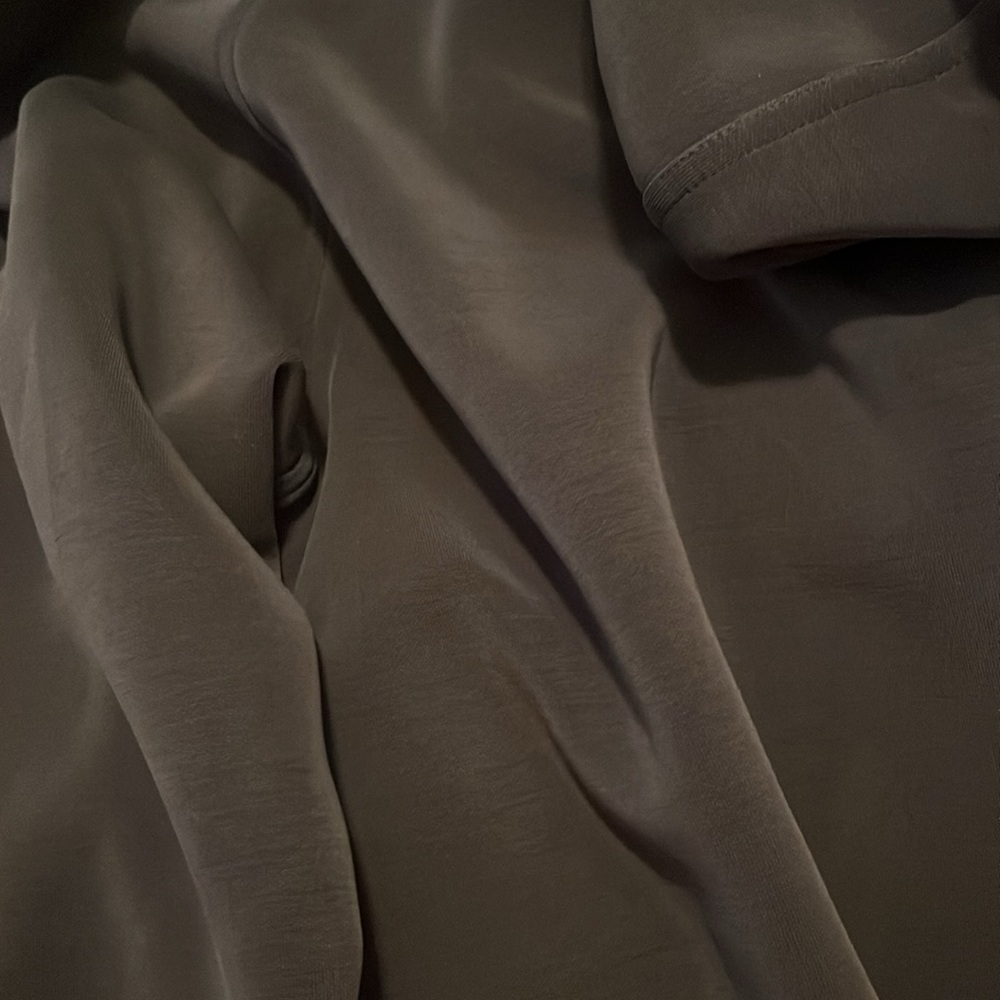 💙JOY LAB WOMENS SIZE XS OVERSIZED DARK GREY HOODIE EUC Incredibly soft!! P2P 22” - Picture 5 of 6